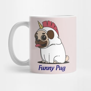 funny pug Mug